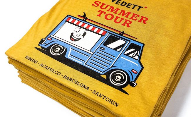 T-shirt merchandising pour Vedett